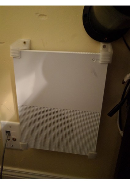 Xbox One S Duvara Montaj Aparatı - Minimum Köşeler (Plastik Aparattır!!!) 3D fırsatları