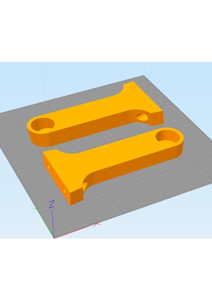 1/2 "emt Boru Dolap Kapı Ayakkabı Rafı Parantezleri (Plastik Aparattır!!!) 3D indirimleri