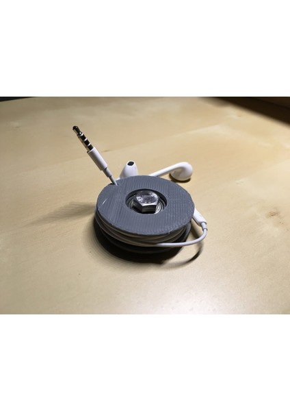 Kulaklık Tutucu Spinner (Plastik Aparattır!!!) 3D