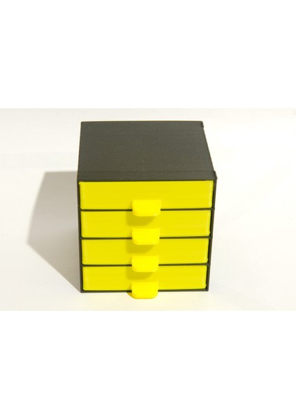 100MMX100MMX100MM Çekmece Dolabı (Plastik Aparattır!!!) 3D