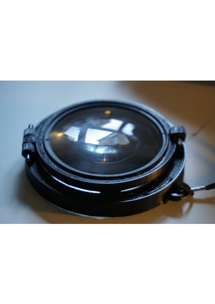 Meikon Sualtı Kamera Muhafazası Için Flip Lens Tutucu (Plastik Aparattır!!!) 3D indirimleri