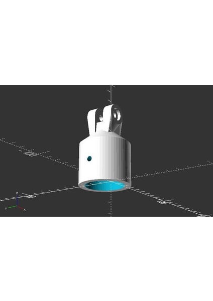 Özel Mıc Stand Mikrofon Boru Takma (Plastik Aparattır!!!) 3D