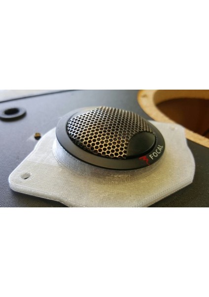 Audi A4 B8 Dash Tweeter Montajlar (Plastik Aparattır!!!) 3D
