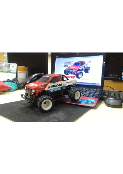 Tamiya Nissan King Cab 1:24 Wl-Toys A212 Için Ölçek Kiti (Plastik Aparattır!!!) 3D modelleri