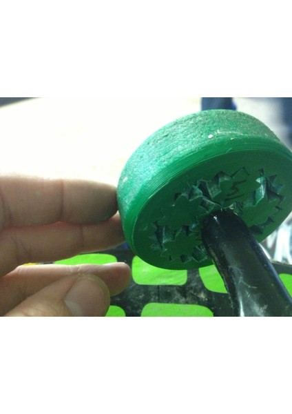 Dişli Yatak Kaykay Tekerleği (Plastik Aparattır!!!) 3D