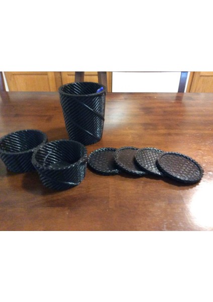 Spiral Kalem Bardağı (Plastik Aparattır!!!) 3D