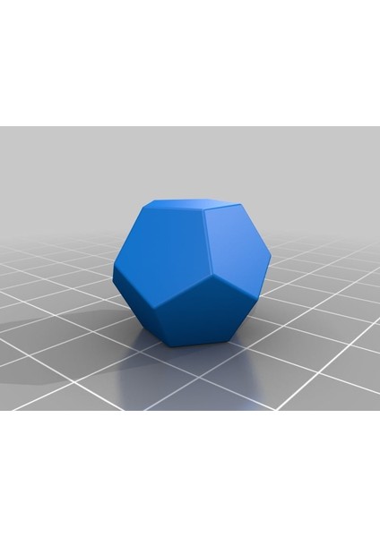 Platonik Polyhedra 1: Dodecahedron ve Bunların Parçaları (Plastik Aparattır!!!) 3D