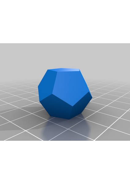 Platonik Polyhedra 1: Dodecahedron ve Bunların Parçaları (Plastik Aparattır!!!) 3D modelleri