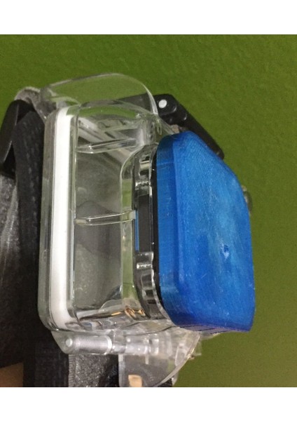 Gopro Hero 3 Su Geçirmez Kılıf Için Lens Kapağı ve Dıy Filtre Kapağı (Plastik Aparattır!!!) 3D fiyatları