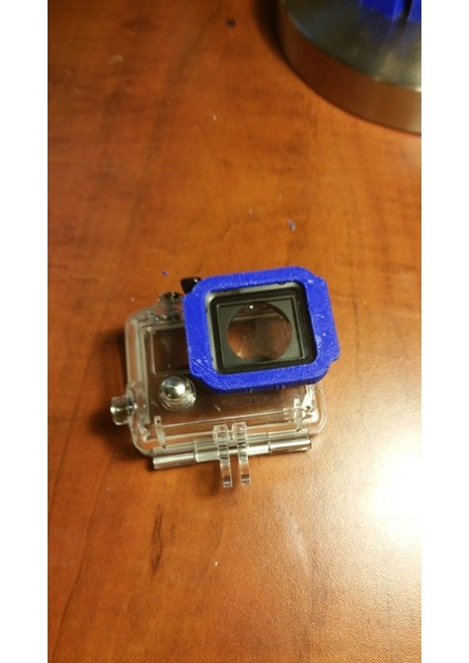 Gopro Hero 3 Su Geçirmez Kılıf Için Lens Kapağı ve Dıy Filtre Kapağı (Plastik Aparattır!!!) 3D modelleri