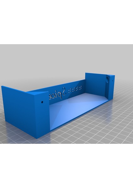 Dolap Kapısı Için Baharat Rafı (Plastik Aparattır!!!) 3D modelleri