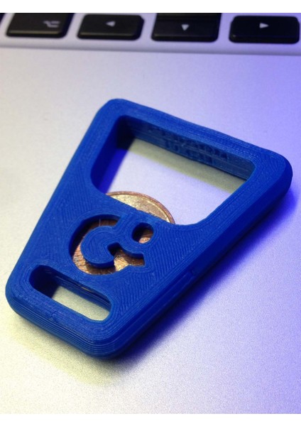 Madeni Para Açıcı 5 Cent (Euro) (Plastik Aparattır!!!) 3D modelleri