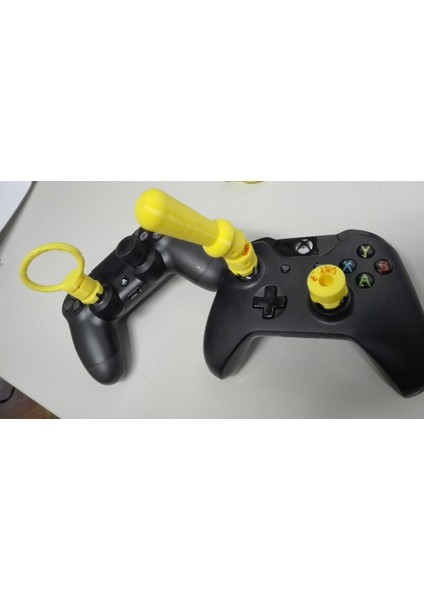 Ps4 ve Xbox One Analog Kumanda Kolu Adaptörleri Kiti (Sadece Plastik Aparattır!!!) 3D