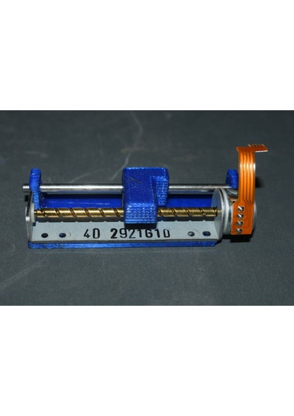 CD Rom Stepper Motor Doğrusal Ray Sistemi (Plastik Aparattır!!!) 3D