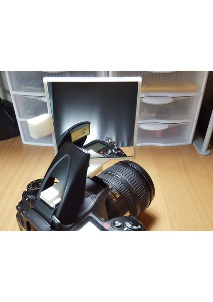 Dslr Dahili Pop-Up Flash Bounce Ayna (Plastik Aparattır!!!) 3D modelleri