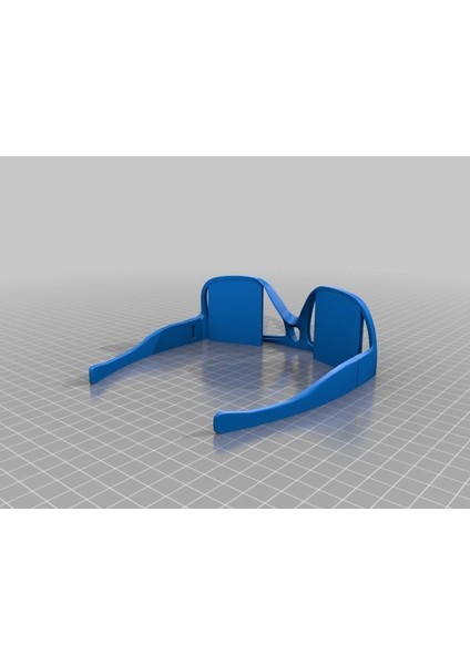 Gözlük Oakley Uyumlu Yuvarlak Saplar (Plastik Aparattır!!!) 3D