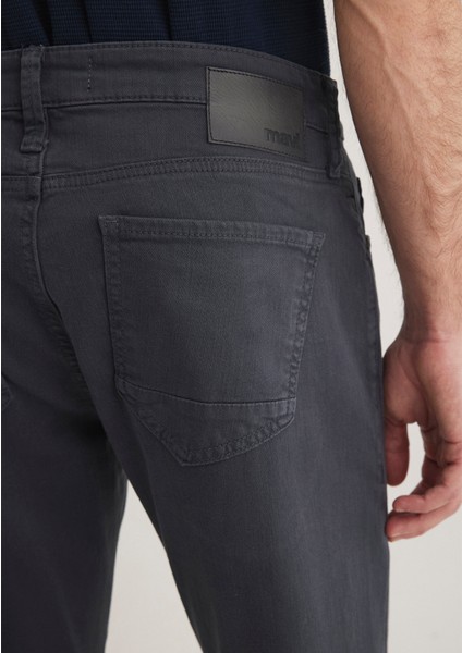 Marcus Mavi Yıkamalı Comfort Gabardin Pantolon 0035132609