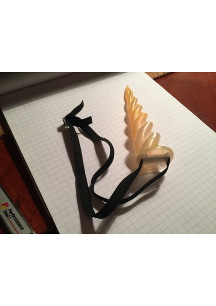 Kostüm Tek Boynuzlu Boynuzlu Boynuz (Plastik Aparattır!!!) 3D