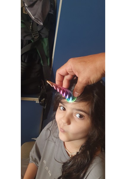 Kostüm Tek Boynuzlu Boynuzlu Boynuz (Plastik Aparattır!!!) 3D indirimleri