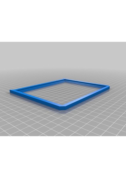 4x5 Film Tarayıcı Çerçevesi (Plastik Aparattır!!!) 3D