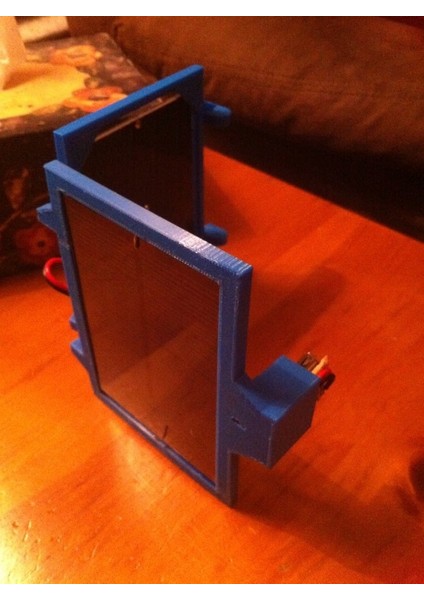 Taşınabilir Cihazları Güçlendirmek Veya Şarj Etmek Için Katlanabilir 5V Güneş Paneli (Plastik Aparattır!!!) 3D fırsatları
