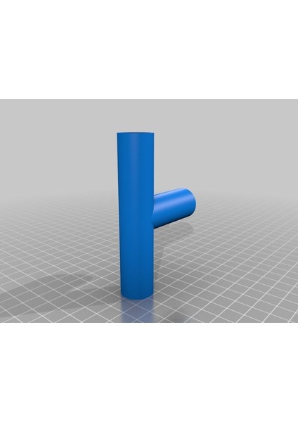 Özelleştirilebilir Kanal Elektrik Tüpü T Türev Basitleştirilmiş (Plastik Aparattır!!!) 3D