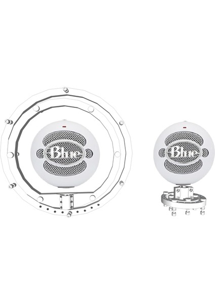 Mavi Snowball Buz Kondenser Mikrofon Için Şok Montajı (Plastik Aparattır!!!) 3D fiyatları