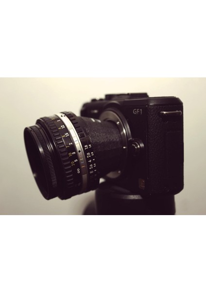 Tilt-Shift Micro Dört Üçüncü Lens Adaptörü (Plastik Aparattır!!!) 3D