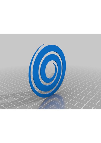 Çok Renkli Spiral Spinner (Plastik Aparattır!!!) 3D modelleri