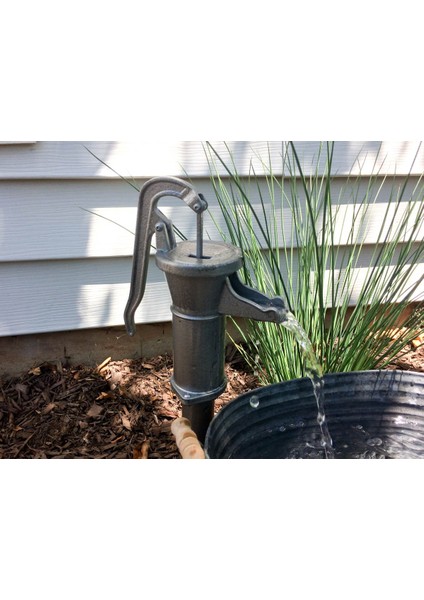 Antika Iyi El Pompası Bahçe Çeşmesi (Plastik Aparattır!!!) 3D fiyatları