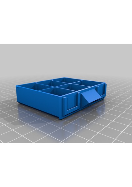Küçük Parça Çekmece Kutusu [özelleştirilebilir] (Sadece Plastik Aparattır!!!) 3D modelleri