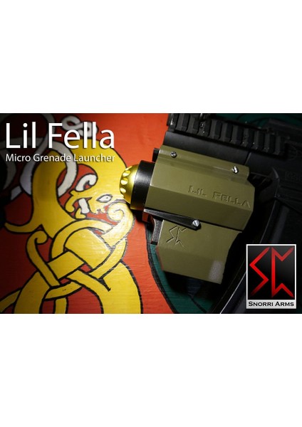 Lil Fella - Airsoft Cep Bombası Atar (Plastik Aparattır!!!) 3D