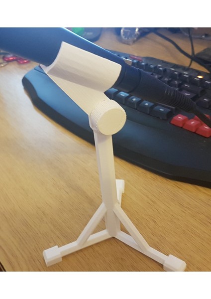 Mikrofon Standı (Tamamen Yazdırılabilir) (Sadece Plastik Aparattır!!!) 3D