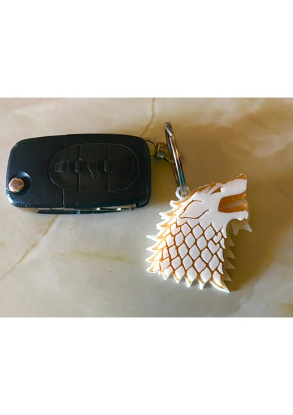 Game Of Thrones Stark Key Fob (Sadece Plastik Aparattır!!!) 3D fırsatları