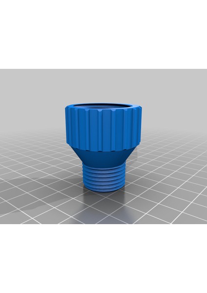 Bahçe Hortumu Duş (1/2 "ıpt) Adaptör (Plastik Aparattır!!!) 3D