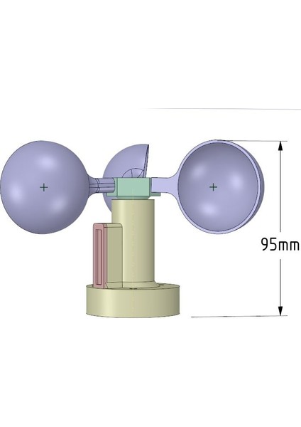 Anemometre (Plastik Aparattır!!!) 3D indirimleri