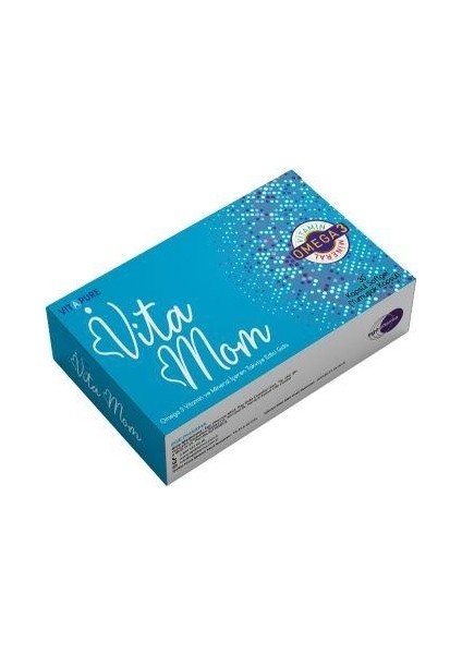 Vita Mom Omega 3 Vitamin ve Mineral Takviyesi 30 Kapsül modelleri