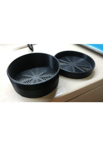 Silika Jel Için Silindirik Kurutma Kutusu (Plastik Aparattır!!!) 3D