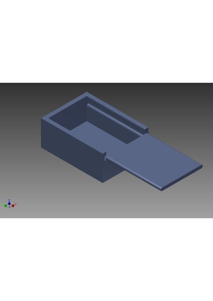 Küçük Bir Kutu (Sadece Plastik Aparattır!!!) 3D