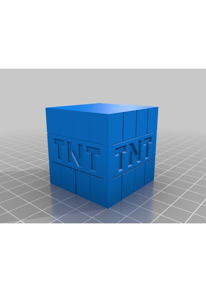 Minecraft - Steve, Tnt ve Domuz (Plastik Aparattır!!!) 3D