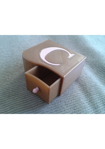 Sırlı Çekmece (Sadece Plastik Aparattır!!!) 3D