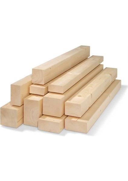 Ladin Ahşap Çıta, Taslak Tahta, Blok ve Kereste, 1,5X1,5X125 Cm, 1 Adet