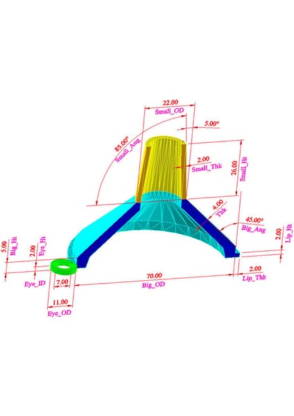 Çok Özelleştirilebilir Bir Huni (Plastik Aparattır!!!) 3D