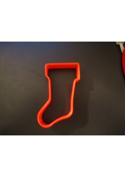 Noel Çorabı Çerez Kesici (Plastik Aparattır!!!) 3D indirimleri
