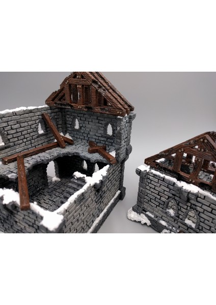 Ulvheim Binası - Kafesler ve Harabeler (Sadece Plastik Aparattır!!!) 3D modelleri