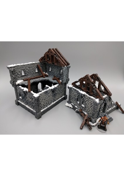 Ulvheim Binası - Kafesler ve Harabeler (Sadece Plastik Aparattır!!!) 3D fırsatları