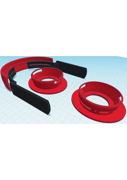 Sol Republic V8 Kulaklık Adaptörü (Plastik Aparattır!!!) 3D