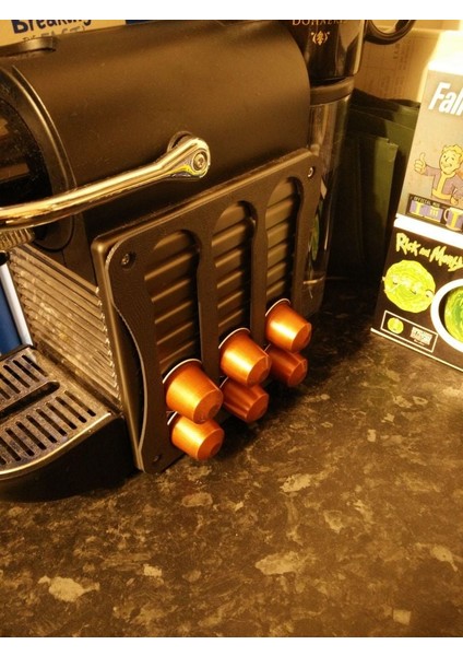 Nespresso Pixie Kapsül Tutucu (Sadece Plastik Aparattır!!!) 3D
