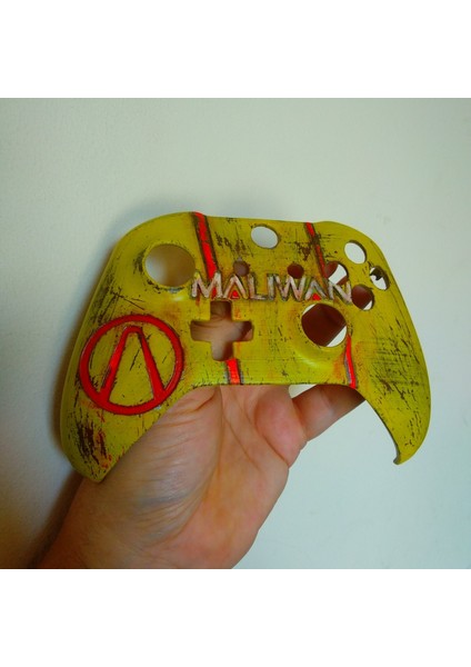 Xbox One S Özel Xbox Denetleyici Kabuğu - Borderlands: Maliwan Sürümü V2,3,4 (Sadece Plastik Aparattır!!!) 3D indirimleri