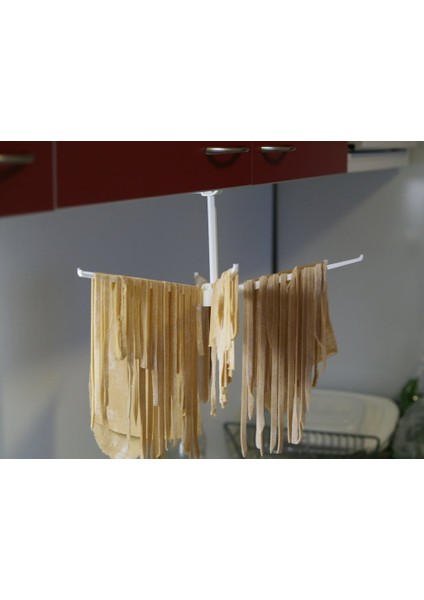 Ev Yapımı Taze Makarna/lazanya Için Katlanır Kurutma Makinesi (Sadece Plastik Aparattır!!!) 3D